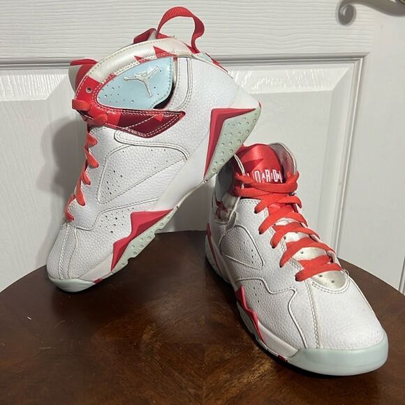 🏀 Nike Air Jordan VII 7 Retro Topaz Mist - Big Kids Sz 6Y - EXCELLENT Condition - Picture 1 of 13